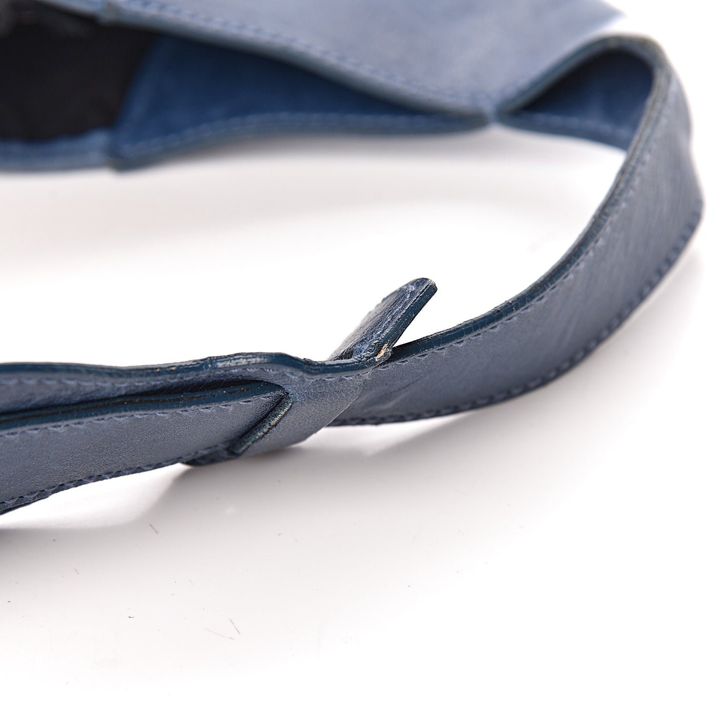Chevre Giant 21 Silver Hardware Besace Hobo Bleu Jean