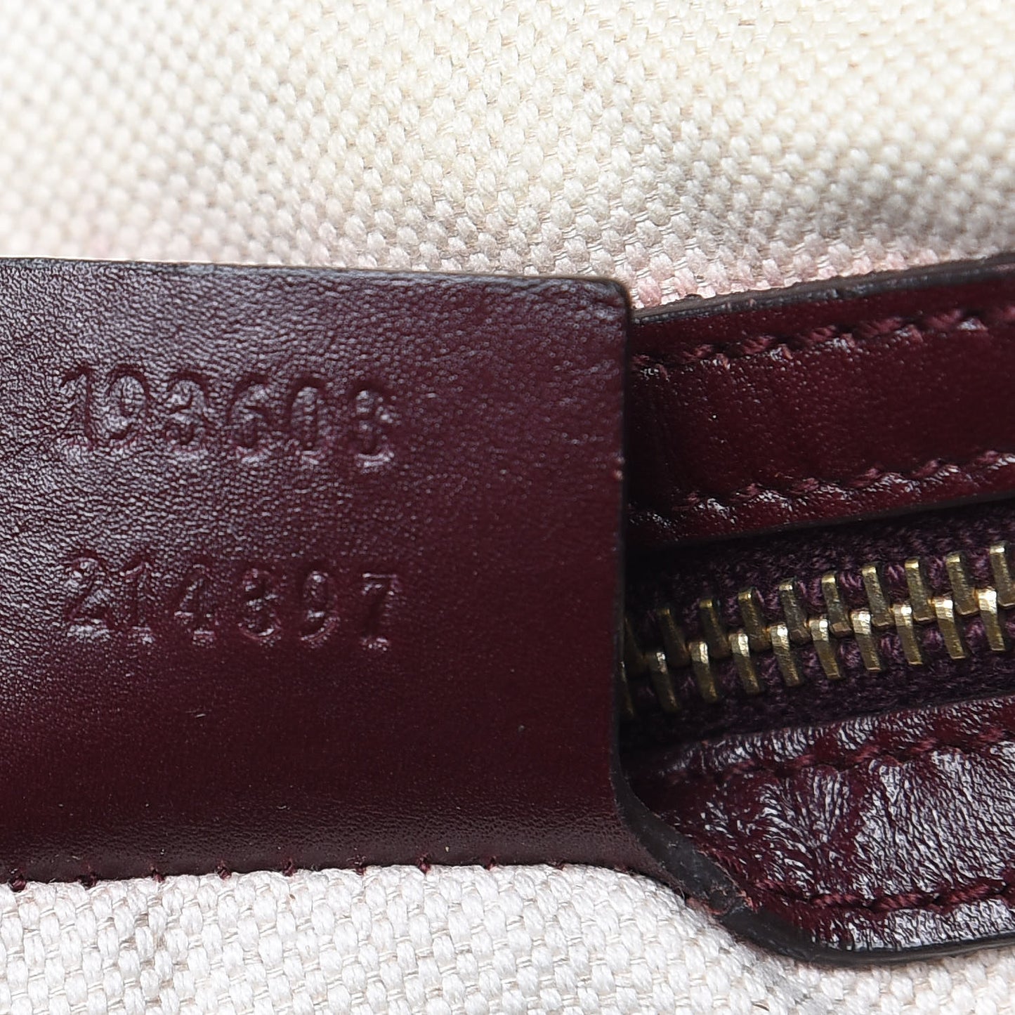 Imprime Monogram Medium Joy Boston Bordeaux
