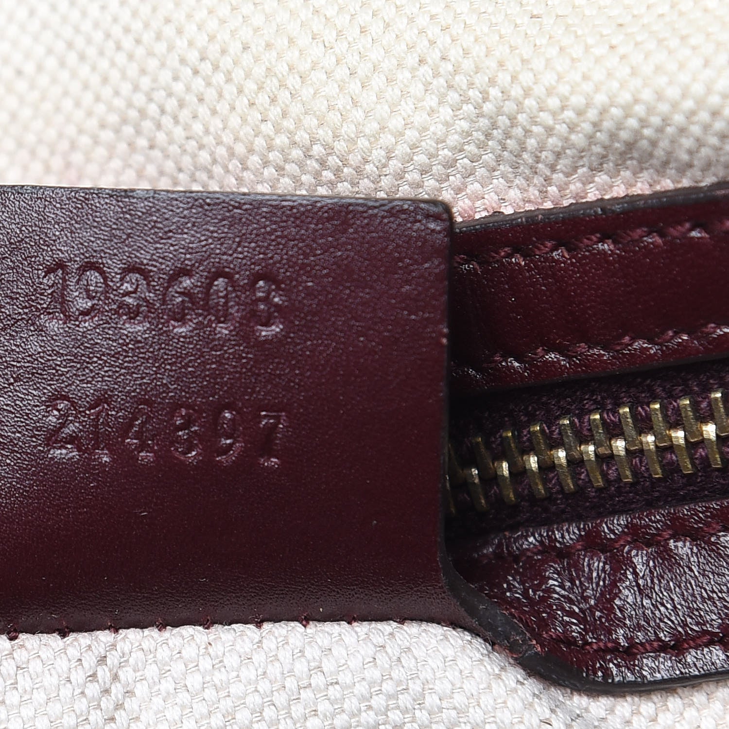 Gucci Imprime Monogram Medium Joy Boston Bordeaux 7 of 15
