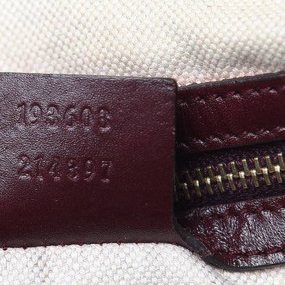 Gucci Imprime Monogram Medium Joy Boston Bordeaux 7 of 15