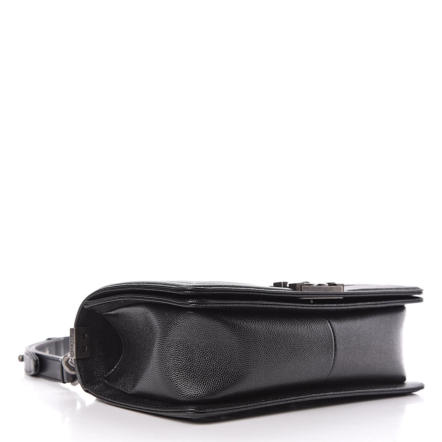 Caviar Quilted Medium Boy Flap Black