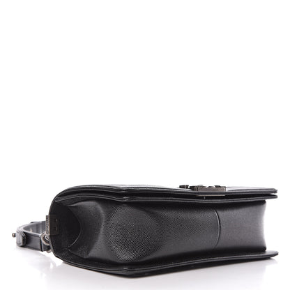 Chanel Caviar Quilted Medium Boy Flap Black 4 of 11
