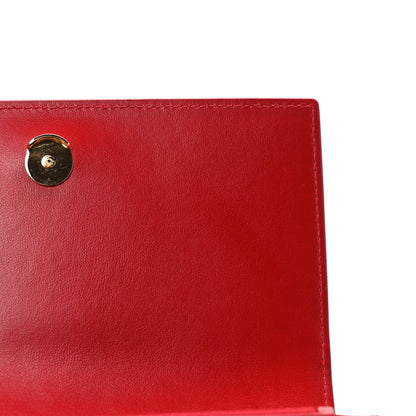Saint Laurent Smooth Calfskin Monogram Kate Belt Bag Red 10 of 11