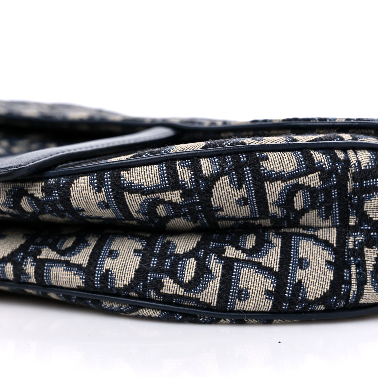 Oblique Saddle Bag Blue