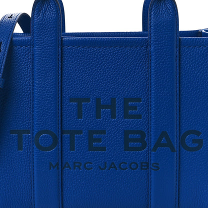 Marc Jacobs Grained Calfskin Small The Tote Bag Cobalt 7 of 10