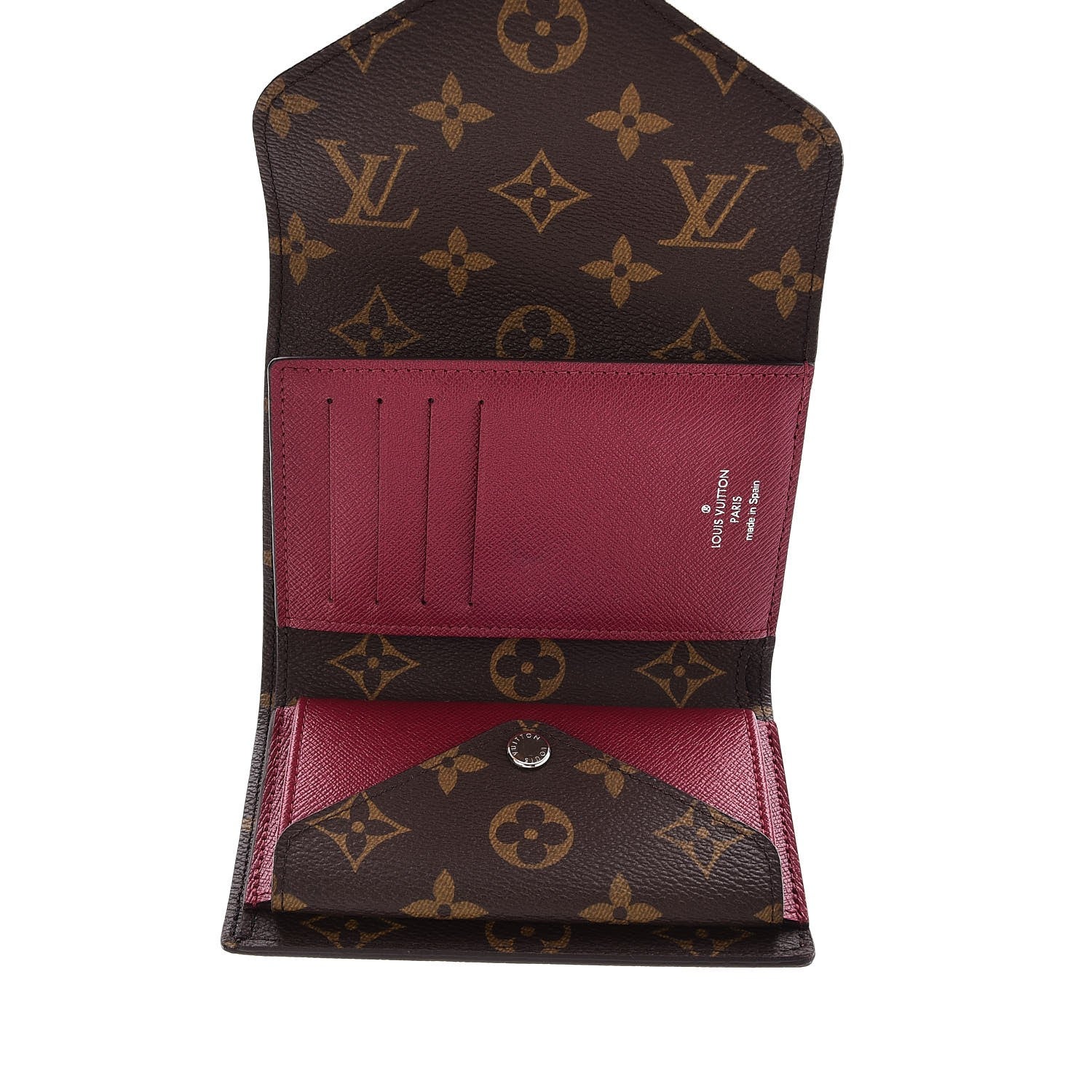 Louis Vuitton Epi Monogram Marie-Lou Compact Wallet Fuchsia 5 of 7