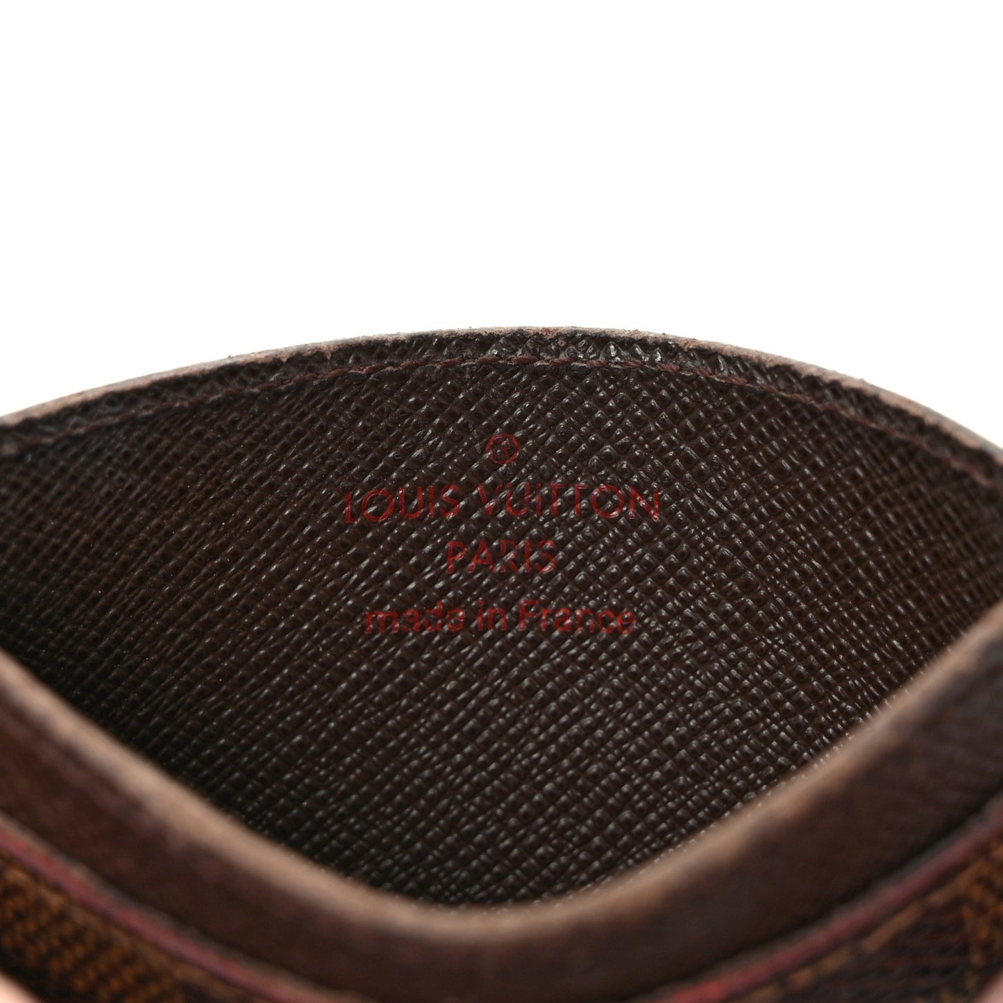 Damier Ebene Card Holder