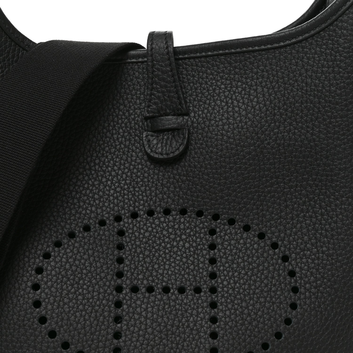 Hermes Taurillon Clemence Evelyne 23 Poche III Black 7 of 9
