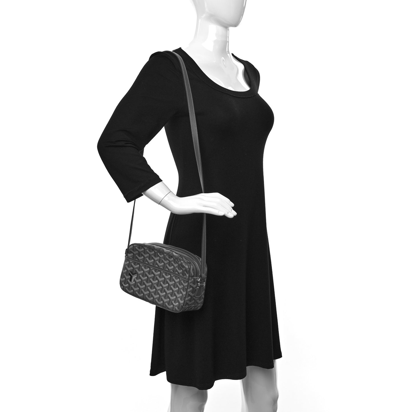 Goyardine Sac Cap Vert Grey