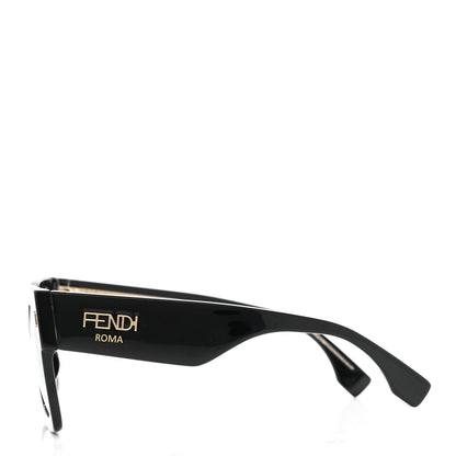 Fendi Acetate Fendi Roma Sunglasses FF 0457/G/S Black Blue 3 of 6