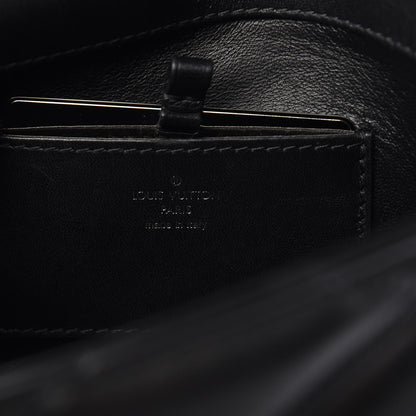 Louis Vuitton Lambskin Malletage GO-14 MM Black 6 of 10