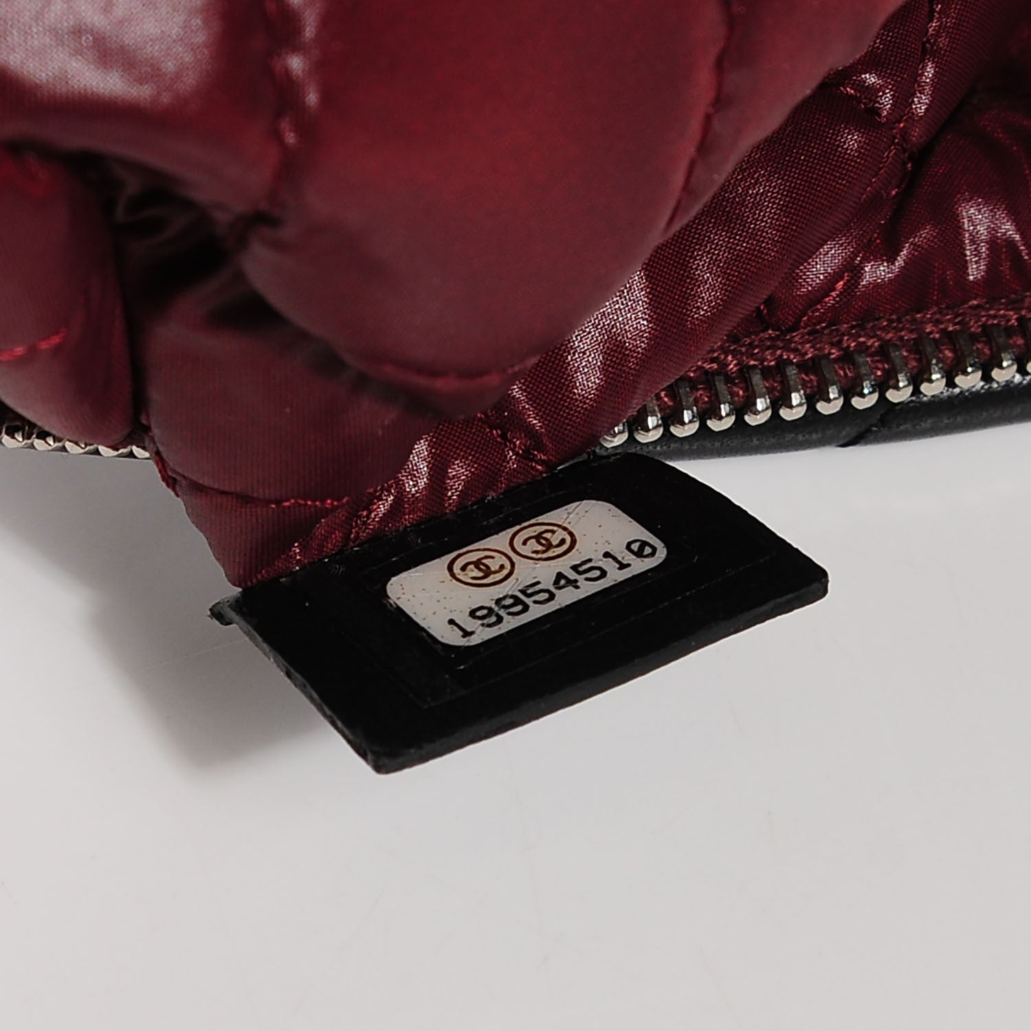 Chanel Lambskin Quilted CC Beauty Clutch Black 6 of 8