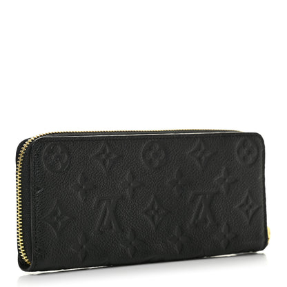Louis Vuitton Empreinte Clemence Wallet Black 3 of 7