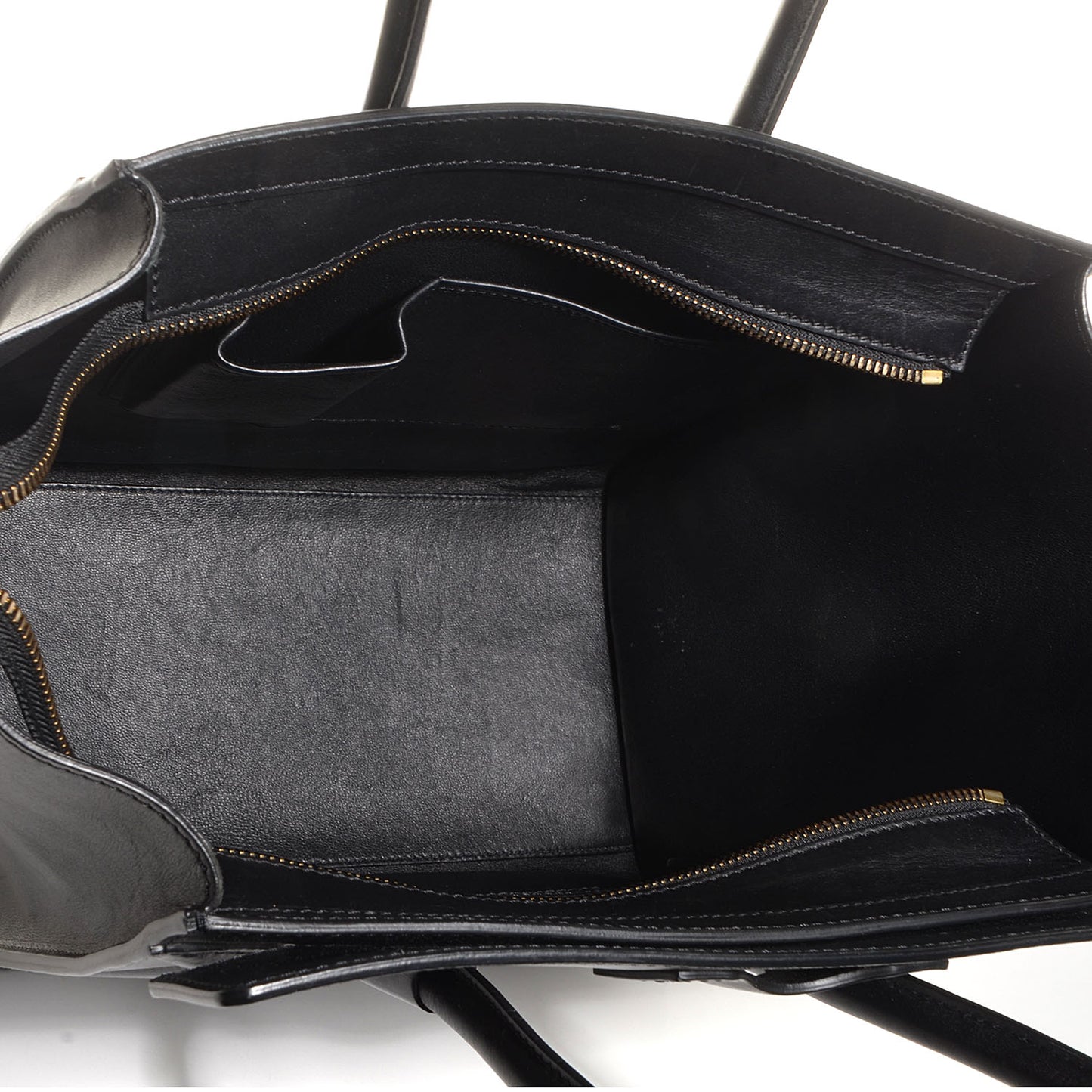 Smooth Calfskin Mini Luggage Black