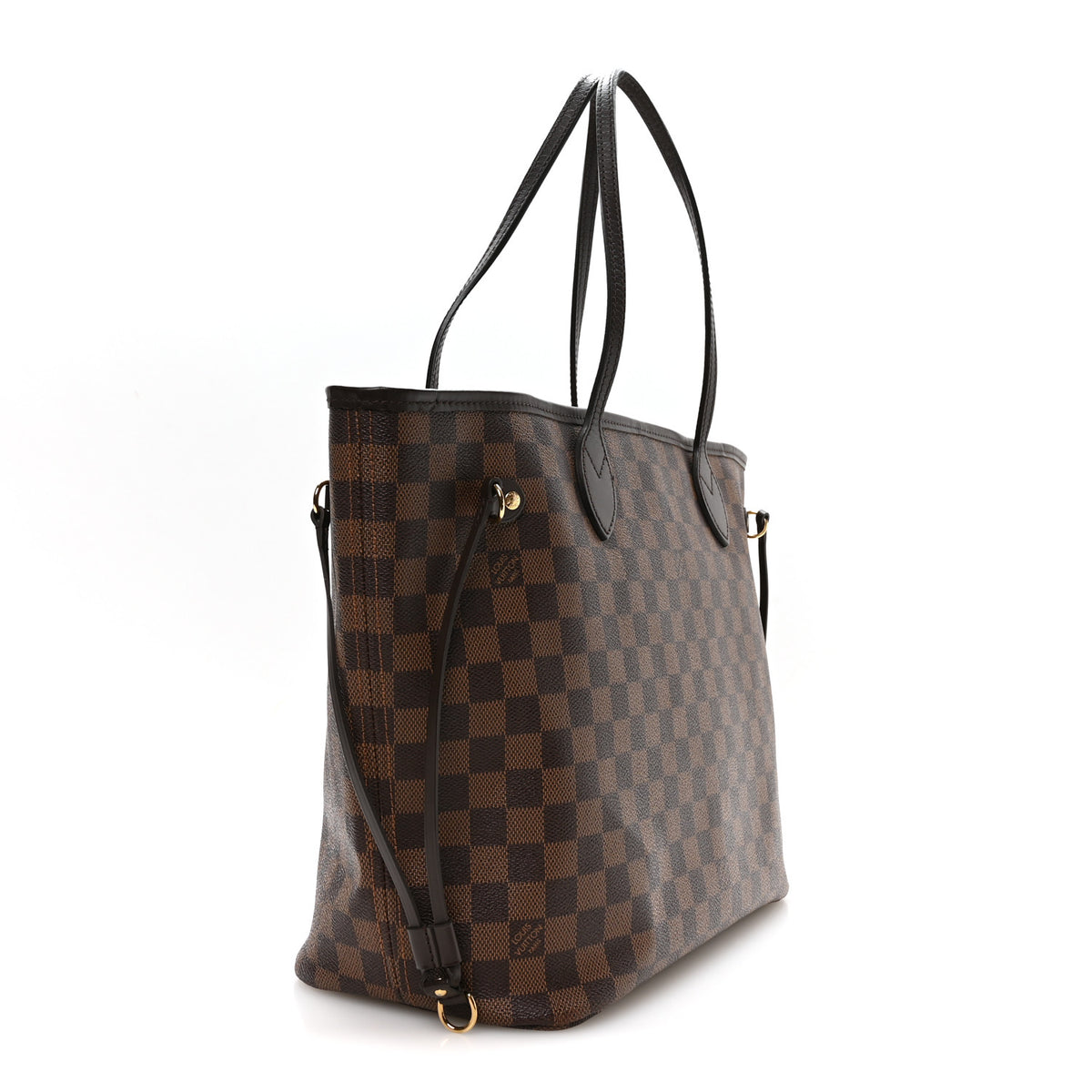 Damier Ebene Neo Neverfull MM Rose Ballerine