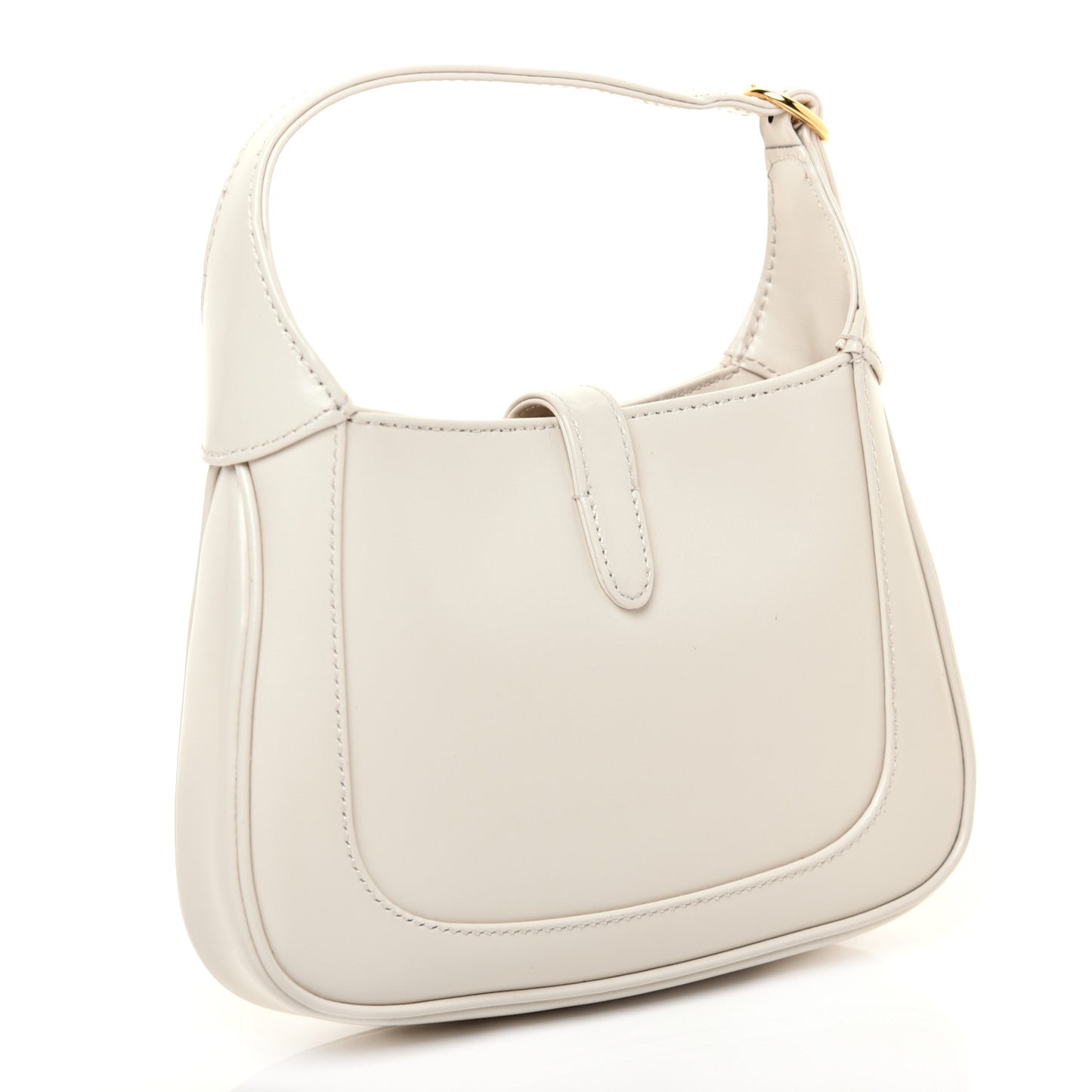 Boarded Dyana Lux Calfskin Mini Jackie 1961 Hobo Mystic White
