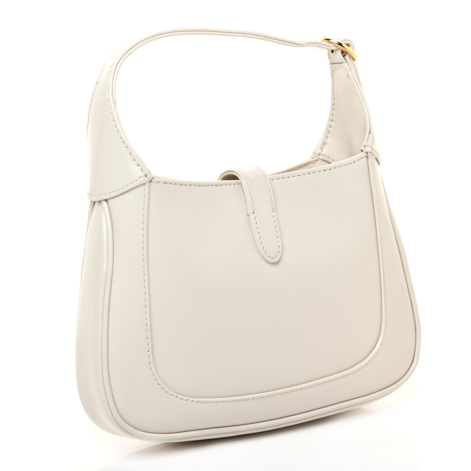 Gucci Boarded Dyana Lux Calfskin Mini Jackie 1961 Hobo Mystic White 3 of 13