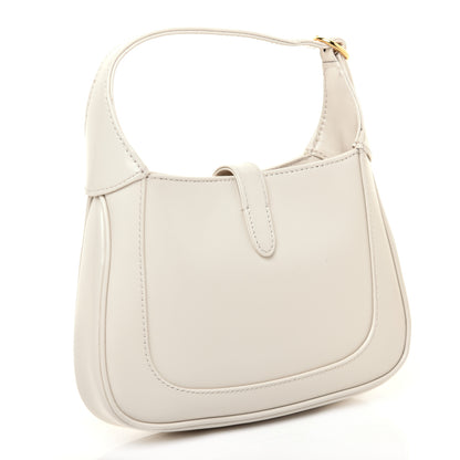 Gucci Boarded Dyana Lux Calfskin Mini Jackie 1961 Hobo Mystic White 3 of 13