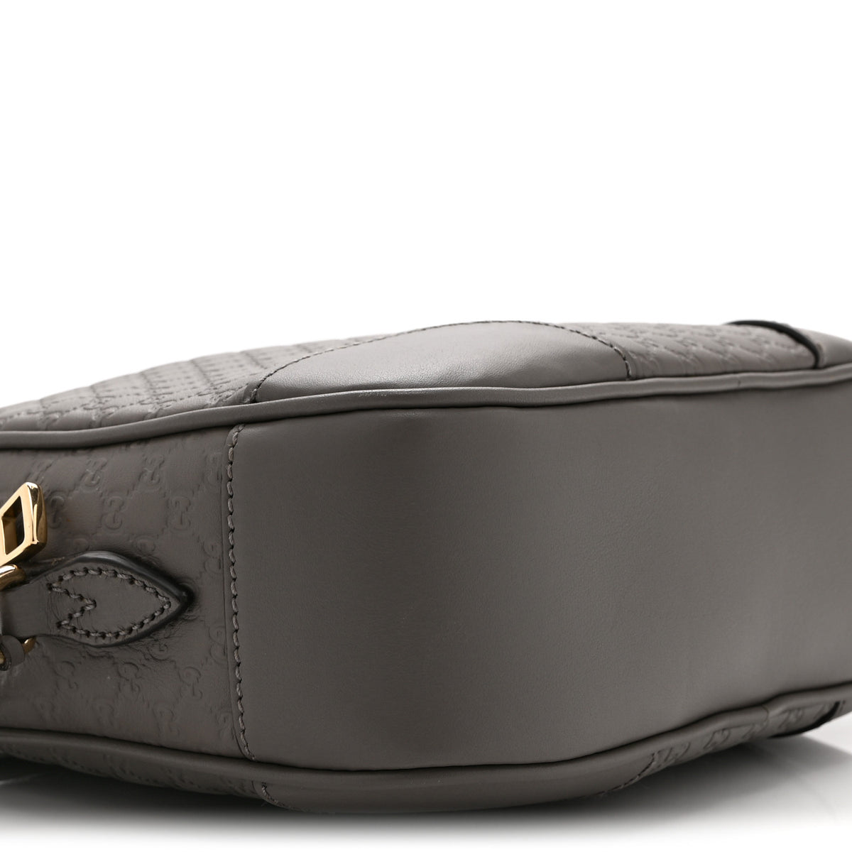 Microguccissima Mini Bree Messenger Bag Grey