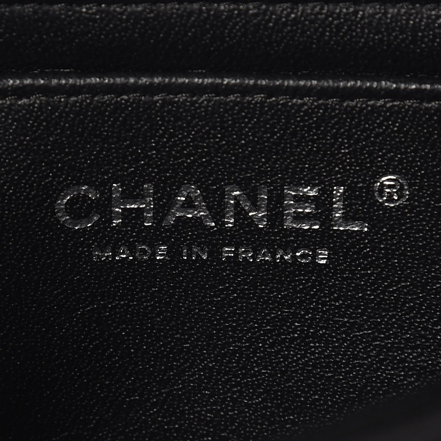 Lambskin Quilted Mini Rectangular Flap Black