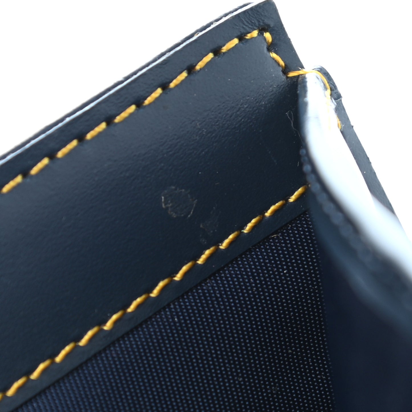 Monogram Compact Saddle Wallet Blue