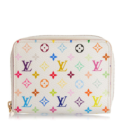 Louis Vuitton Monogram Multicolor Zippy Coin Purse White 1 of 7