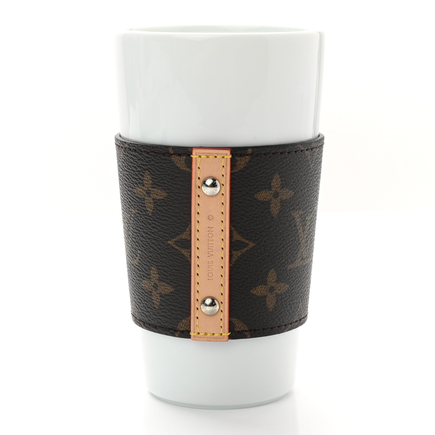 Louis Vuitton Monogram Calfskin Everyday LV Louis Cup 3 of 8