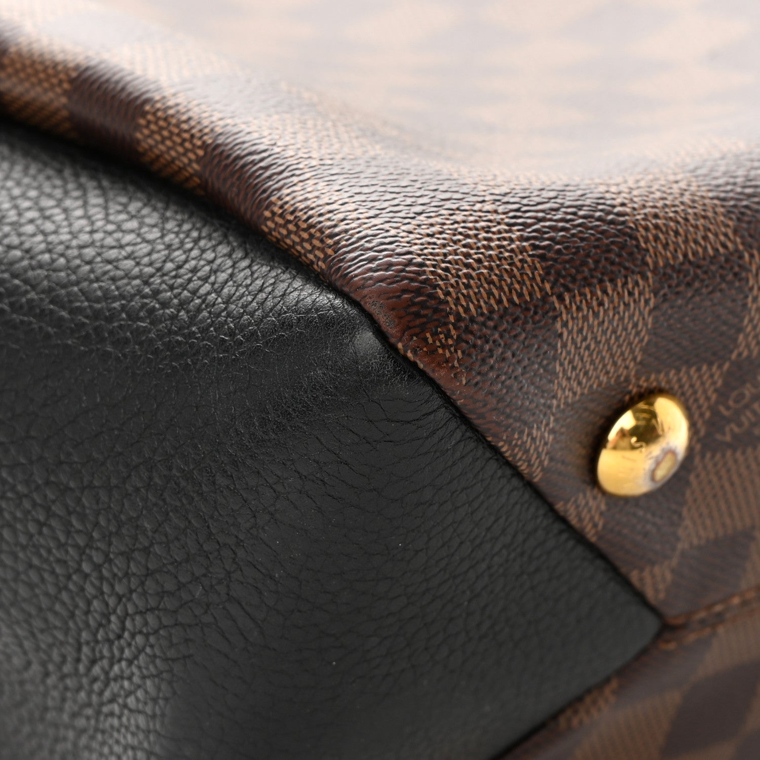 Louis Vuitton Damier Ebene Cuir Taurillon Brittany Black 11 of 14