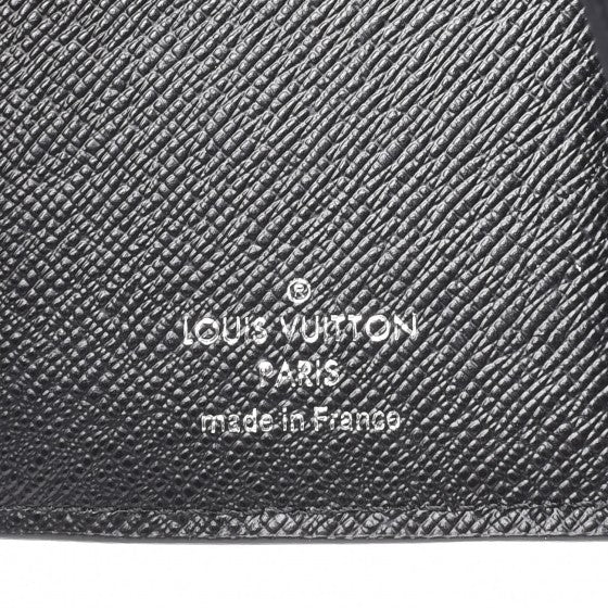 Louis Vuitton Epi Victorine Wallet Black 6 of 7