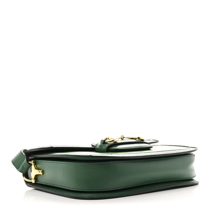 Gucci Azalea Calfskin Horsebit 1955 Shoulder Bag New Shamarock Emerald 4 of 10