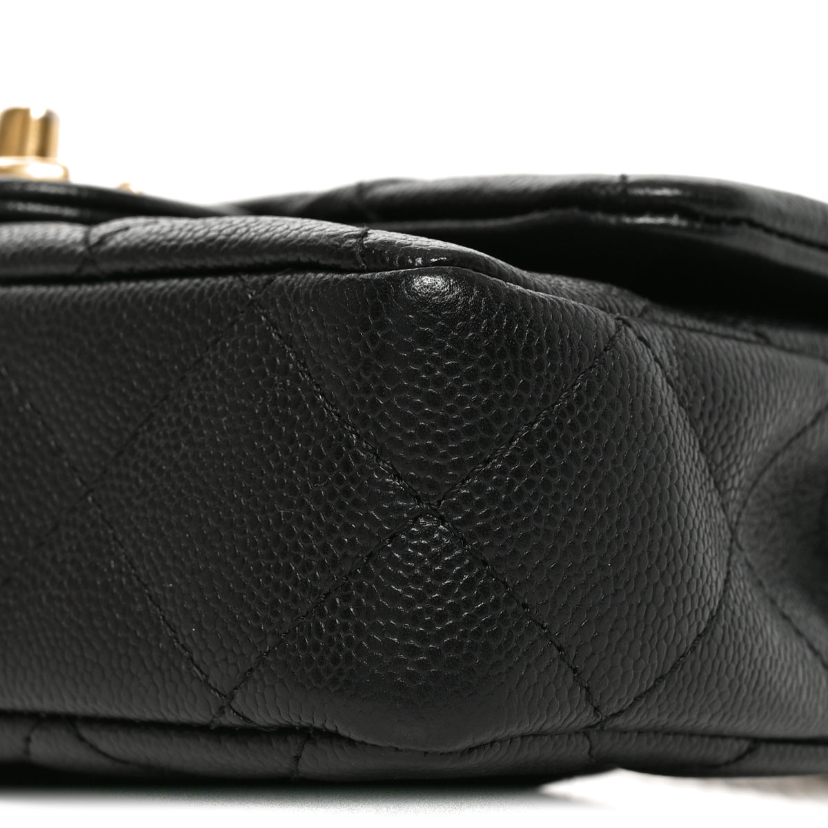 Chanel Caviar Quilted Mini Sweetheart Rectangular Flap Black 10 of 10
