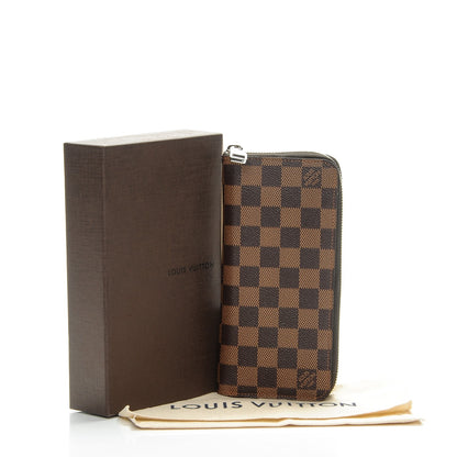 Louis Vuitton Damier Ebene Zippy Wallet Vertical 7 of 7