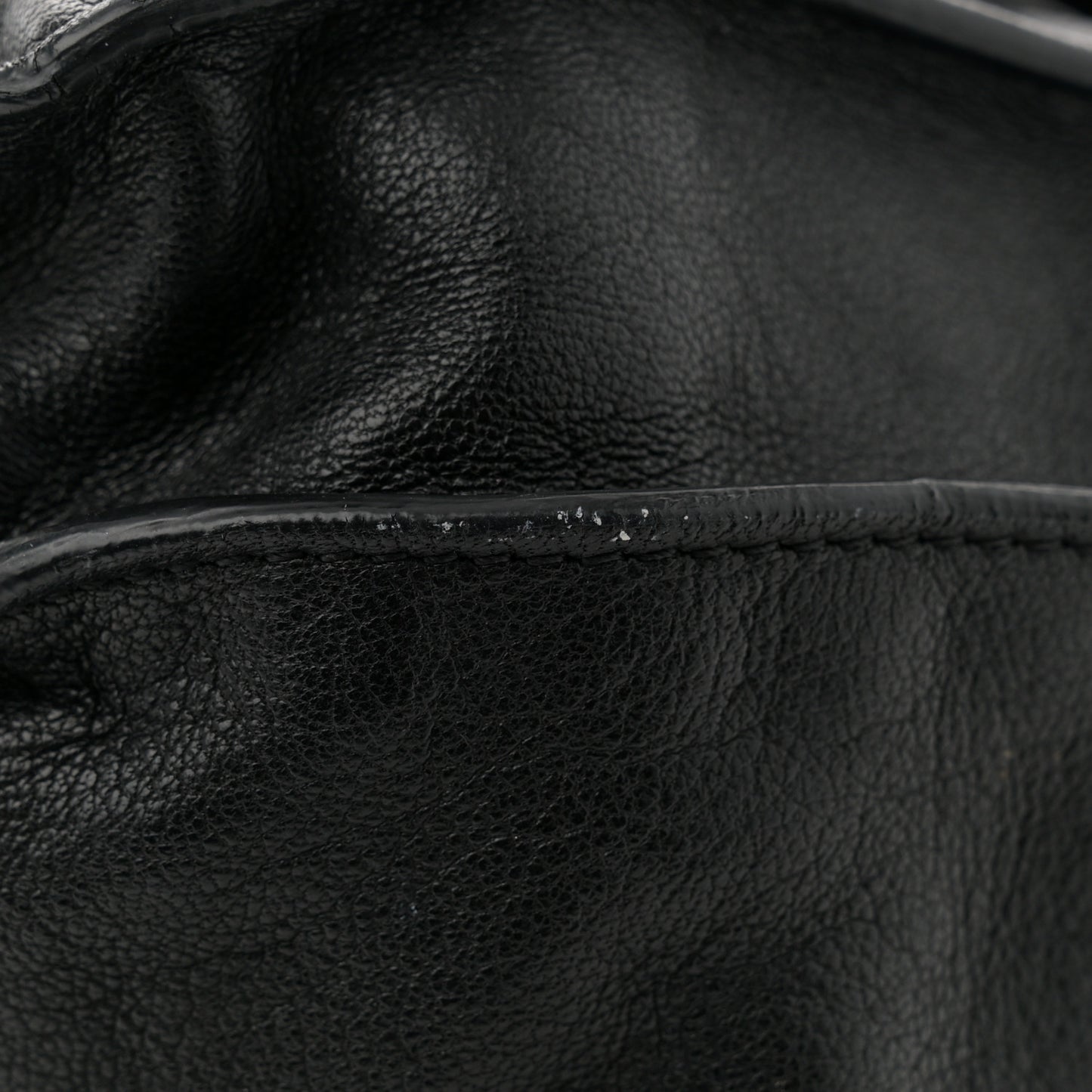 Lambskin PS1 Large Satchel Black