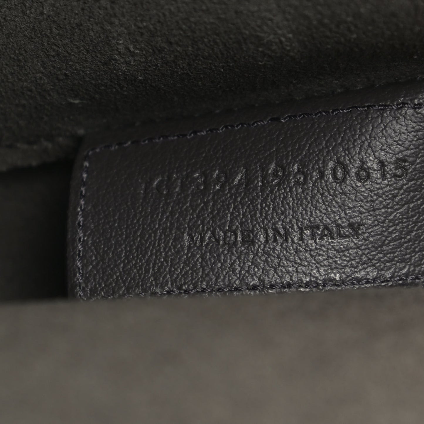 Calfskin Large Shopping Tote Black Earth