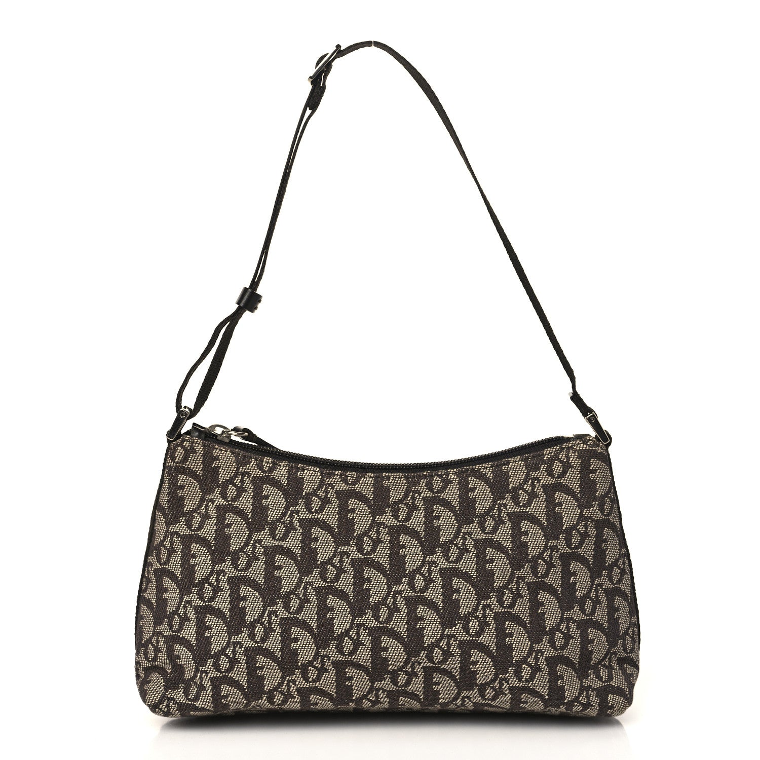 Christian Dior Monogram Shoulder Bag Pochette Brown 1 of 9