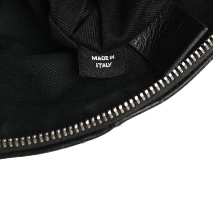 Chanel Lambskin Quilted Waist Belt Bag Black 7 of 16