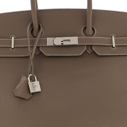 Hermes Togo Birkin 35 Etoupe 8 of 11