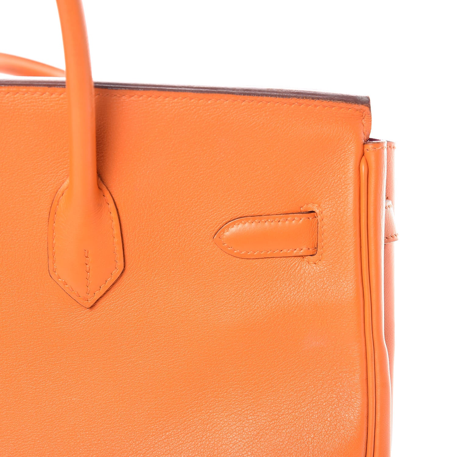 Hermes Swift Horseshoe Birkin 35 Orange 33 of 40