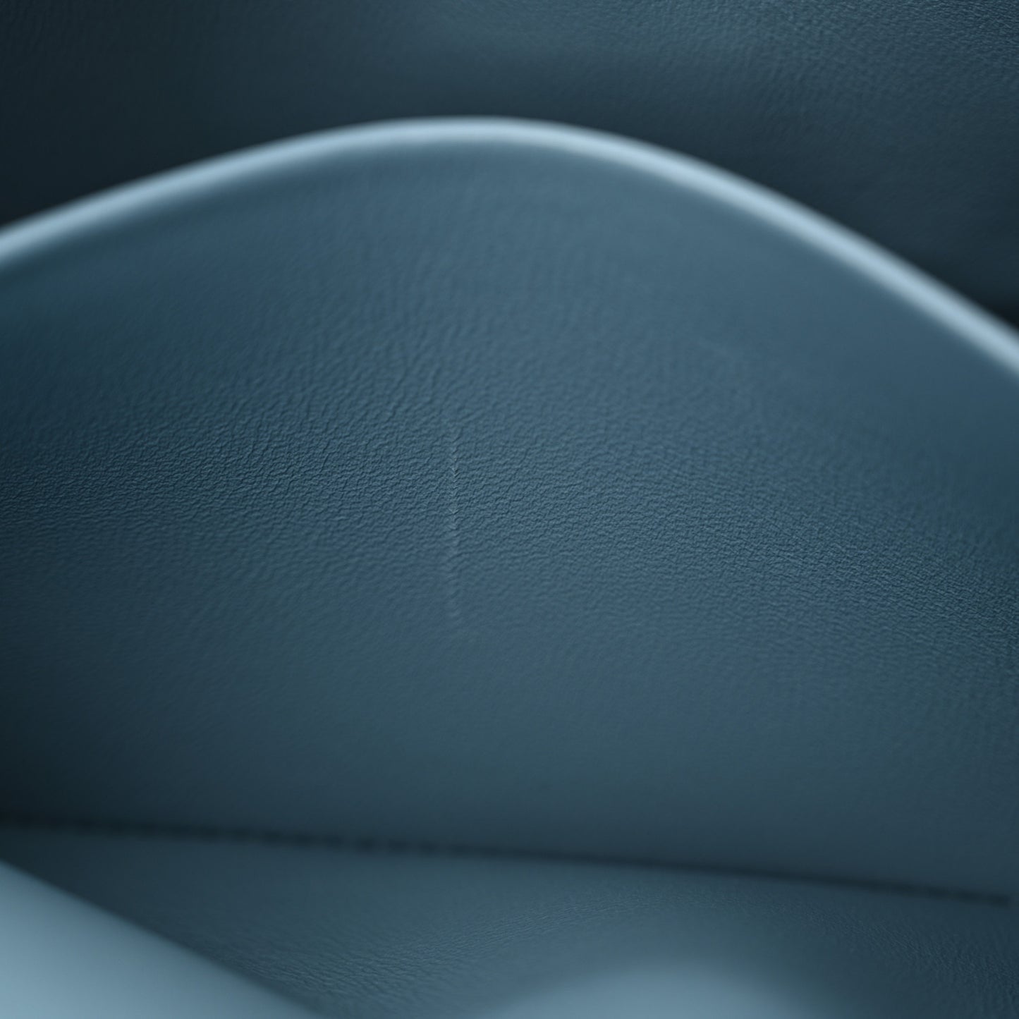 Shiny Calfskin Triomphe Shoulder Bag Denim