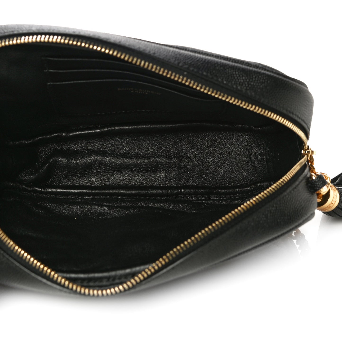Grain De Poudre Matelasse Monogram Mini Lou Camera Bag Black