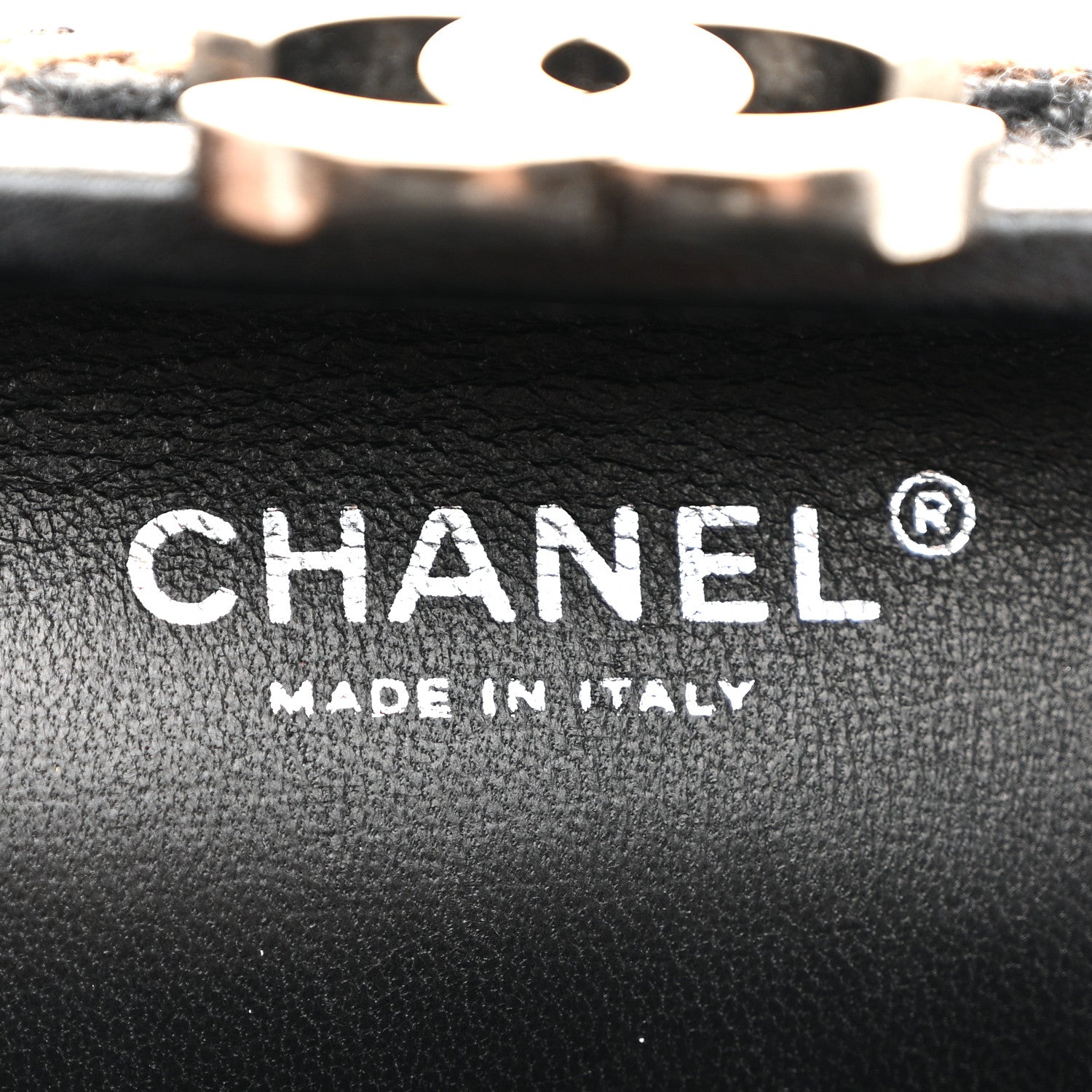 Chanel Tweed Kisslock Minaudiere Black Multicolor 6 of 12