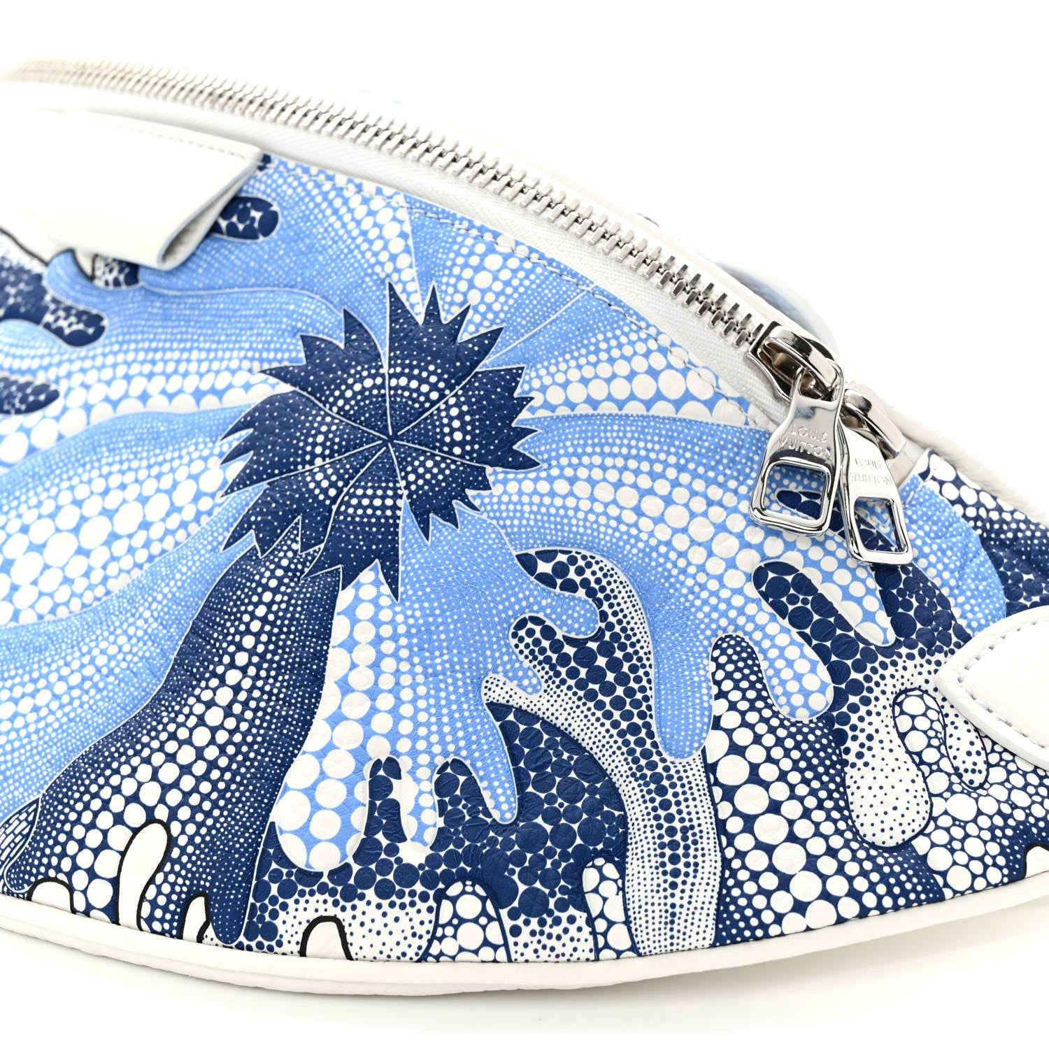 Louis Vuitton LV X YK Taurillon Monogram Psychedelic Flower Bumbag White Multicolor 18 of 21