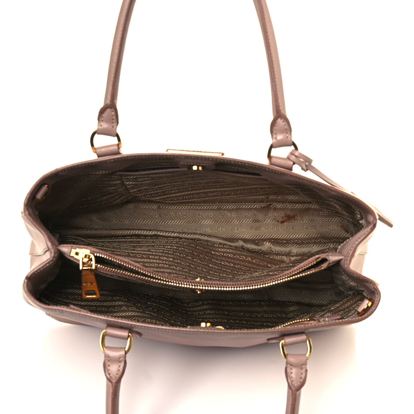 Saffiano Lux Medium Tote Cammeo