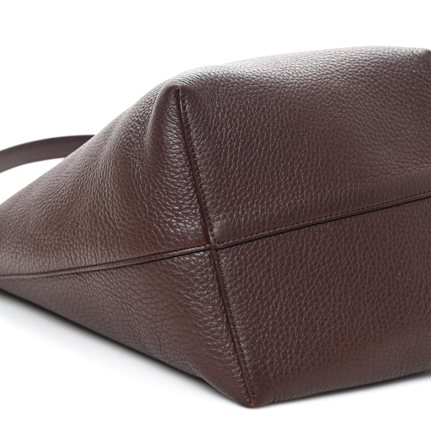 The Row Grained Calfskin Medium N/S Park Tote Acajou 8 of 10