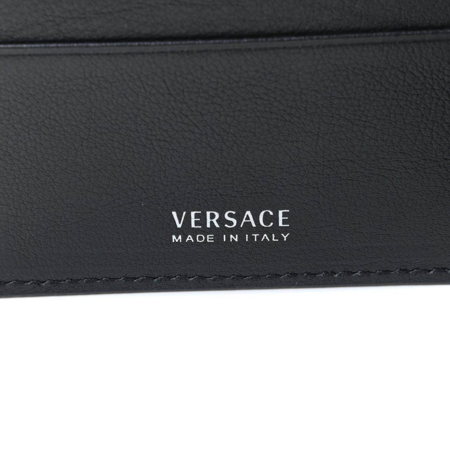 Vitello Bi-Fold Wallet Black