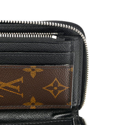 Louis Vuitton Monogram Macassar Vertical Zippy Wallet 7 of 10