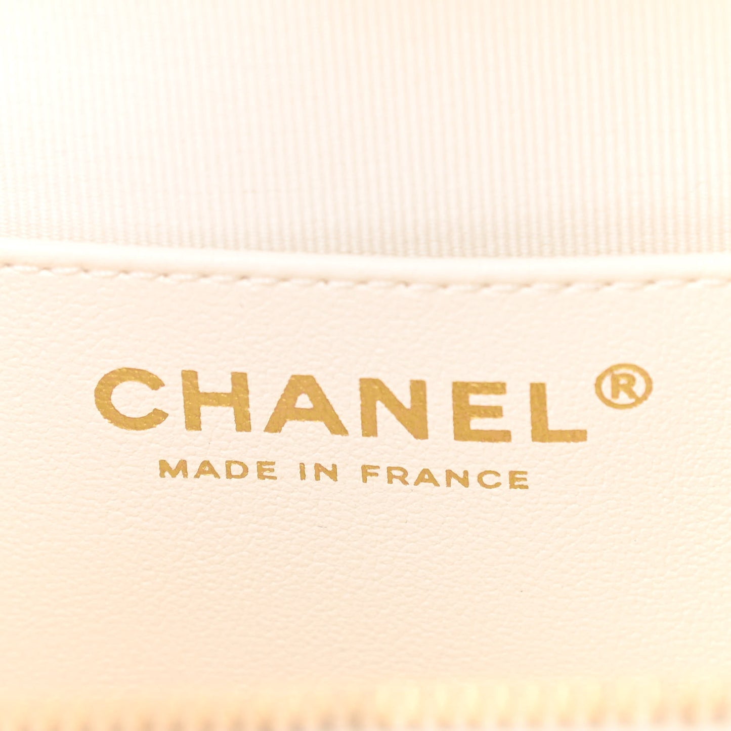 Lambskin Quilted CC In Love Heart Bag White