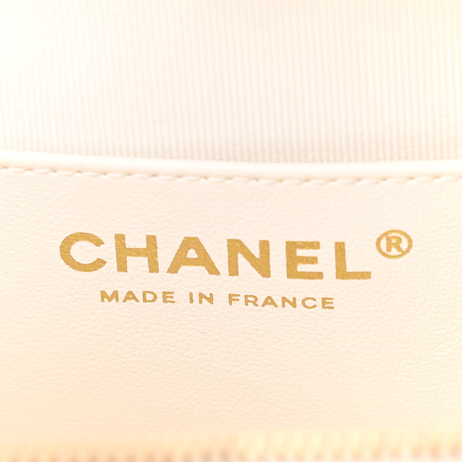 Chanel Lambskin Quilted CC In Love Heart Bag White 6 of 11