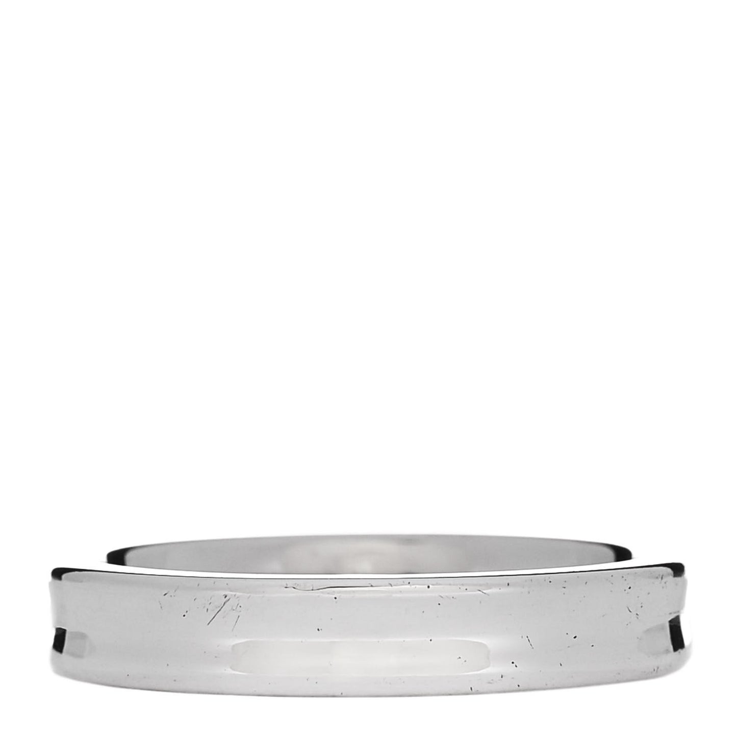 Sterling Silver Narrow 1837 Band Ring 58 8.5