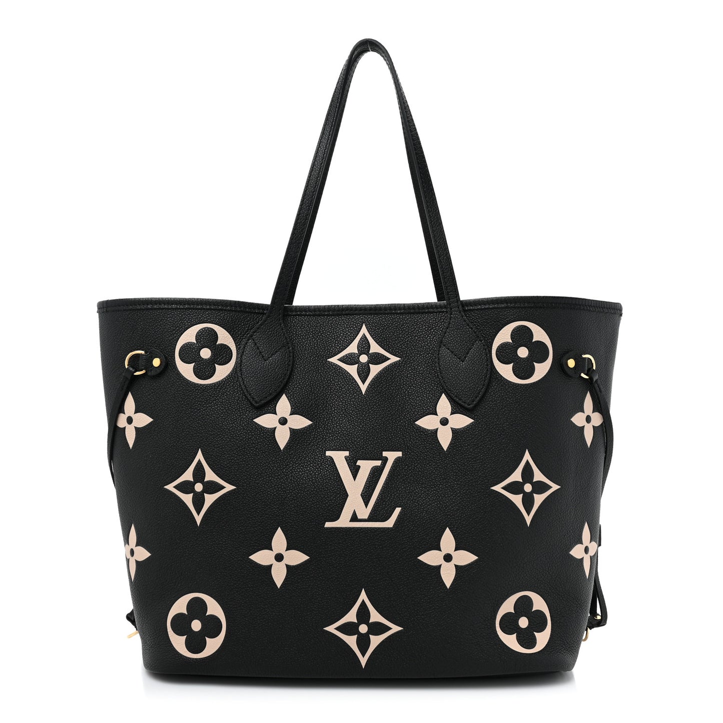 Empreinte Monogram Giant Neverfull MM Black Beige